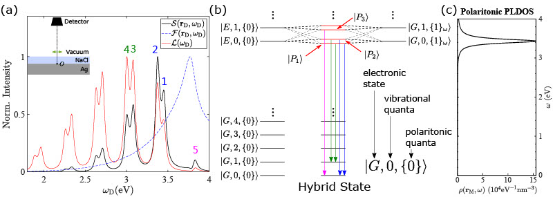 Theory of molecular emission power spectra. II. Angle, frequency, and distance dependence of electromagnetic environment factor of a molecular emitter in plasmonic environments [Special Issue: 2021 JCP Emerging Investigators Special Collection]